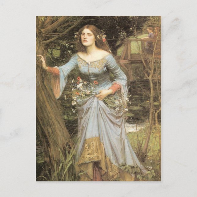 Ophelia (1905) postcard (Front)