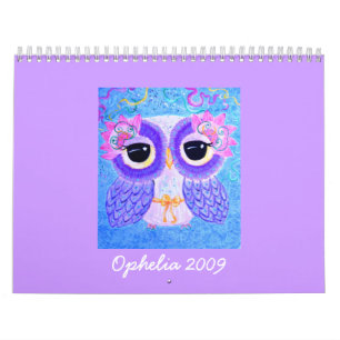 Ophelia 2009 (Non-US) Calendar