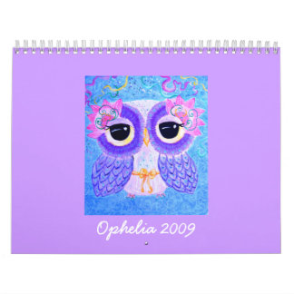 Ophelia 2009 (Non-US) Calendar