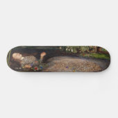 Ophelia by John Everett Millais Skateboard (Horz)