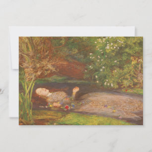 Ophelia by Millais, Vintage Victorian Fine Art