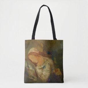 Ophelia by Odilon Redon Tote Bag