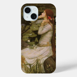 Ophelia by the Pond by John William Waterhouse iPhone 15 Case
