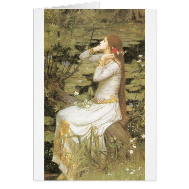 Ophelia  - John William Waterhouse  (1894) (Front)