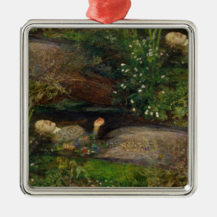 ophelia metal ornament