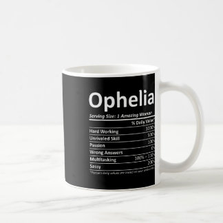 Ophelia Nutrition Personalised Name Funny Christma Coffee Mug