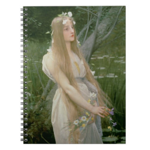 Ophelia (oil on canvas) notebook
