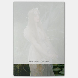 Ophelia (oil on canvas) post-it notes