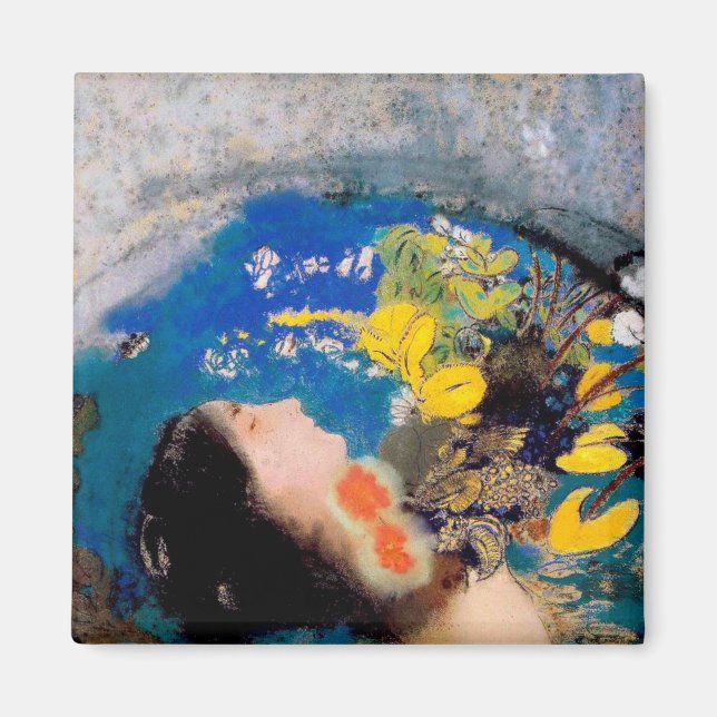Ophelia, Redon Magnet (Front)