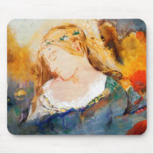 Ophelia, Redon Mouse Pad