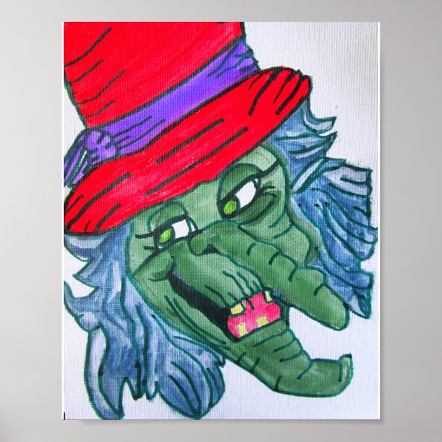 OPHELIA THE HALLOWEEN WITCH  POSTER (Front)