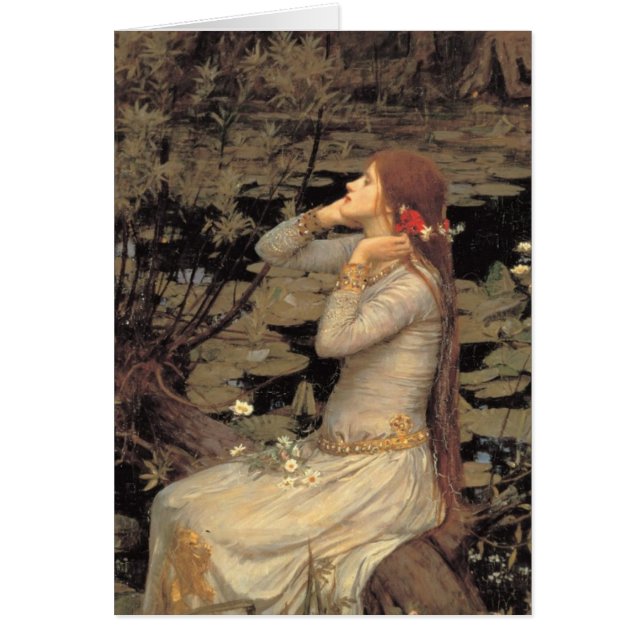 Ophelia with Streaming Red Hair (Front)