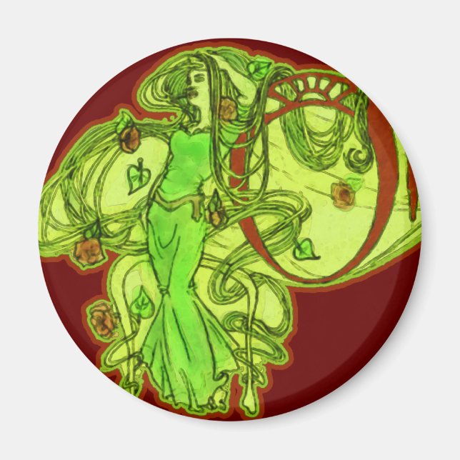 Ophelia's Absinthe Magnet (Front)