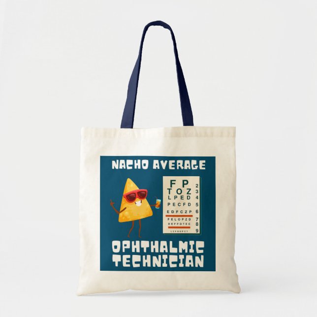 Ophthalmic Technician Tech Optometry And Optician Tote Bag (Front)