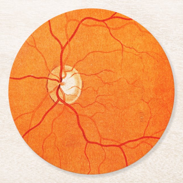Ophthalmology Optometry Eye Medical Exam Coaster (Front)