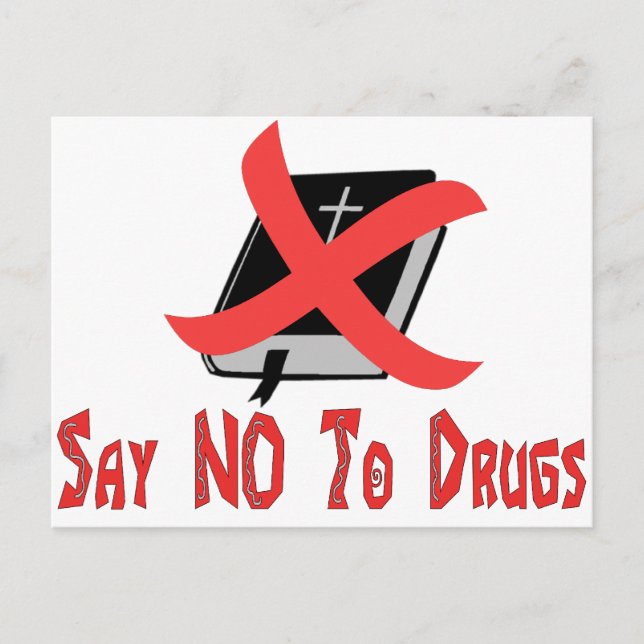 Opiate Religion Postcard (Front)