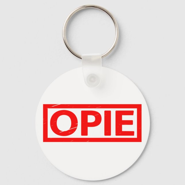 Opie Stamp Key Ring (Front)
