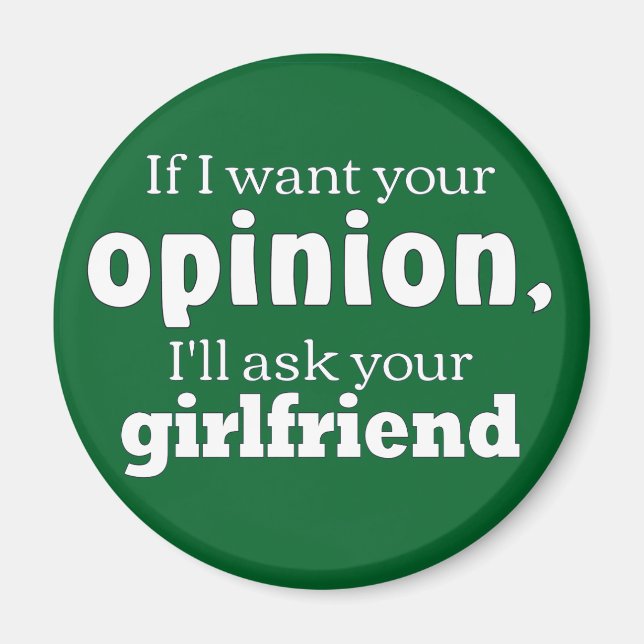 Opinion ask girlfriend wf magnet (Front)