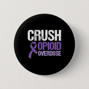 Opioid Overdose Awareness Warrior Survivor 11 6 Cm Round Badge