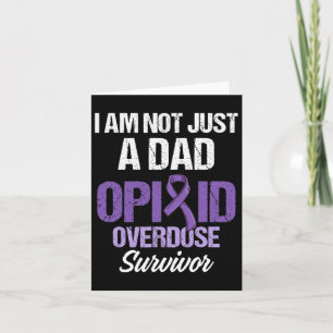 Opioid Overdose Awareness Warrior Survivor 2 Card