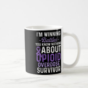 Opioid Overdose Awareness Warrior Survivor 31 Coffee Mug
