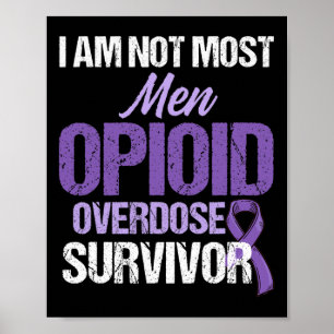 Opioid Overdose Awareness Warrior Survivor 9 Poster