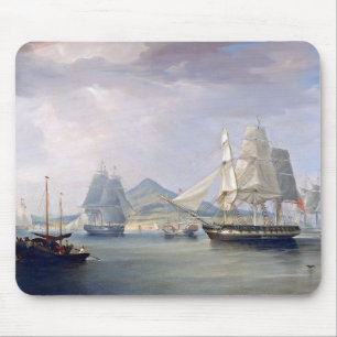 Opium Clipper Ships 1824 Mouse Pad