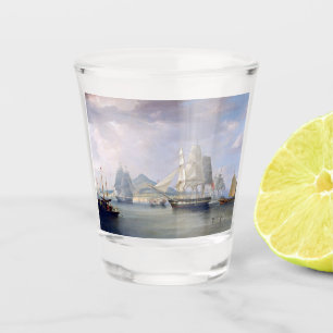 Opium Clipper Ships 1824 Shot Glass