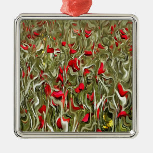 Opium Of The Masses Surrealistic Art Metal Ornament