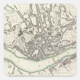 Oporto Porto Square Sticker