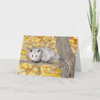 Opossm Note Card