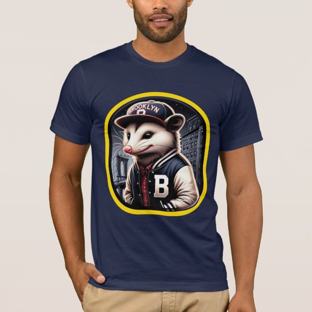 OPOSSUM BROOKLYN NYC 5 T-Shirt (Front)
