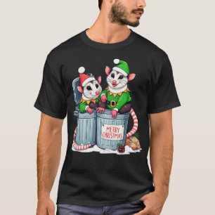 Opossum Christmas T-Shirt