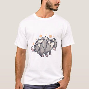 Opossum Delight � Cute Animal Art T-Shirt