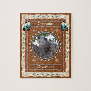 Opossum -Diversion- Jigsaw Puzzle w/ Box