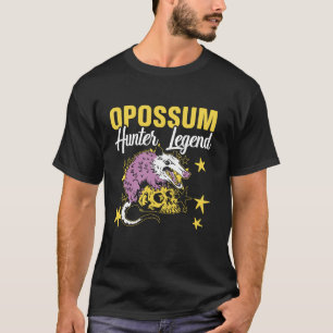 Opossum Hunter Animal Hunt Hunting Long Sleeve T S T-Shirt
