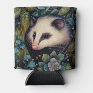 Opossum in the Brambles Can Cooler