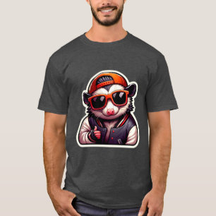 OPOSSUM IN VARSITY JACKET 2 T-Shirt