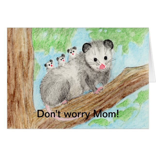 Opossum Mum (Front Horizontal)