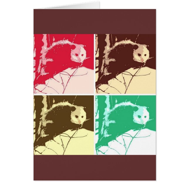 Opossum Pop Art (Front)
