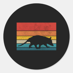 Opossum Possum Classic Round Sticker