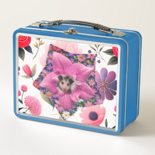 Opossum Possum Metal Lunch Box