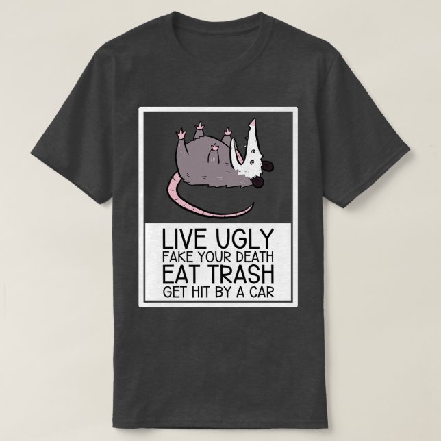 Opossum Quotes 12 T-Shirt (Design Front)