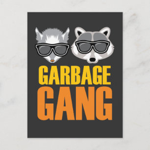 Opossum Racoon Gift Garbage Gang Rodent Animal Postcard