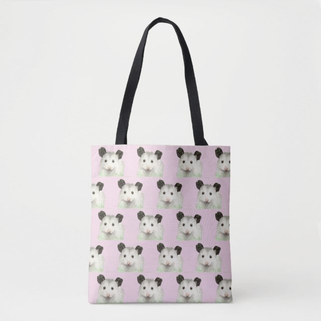 Opossum Tote Bag (Front)