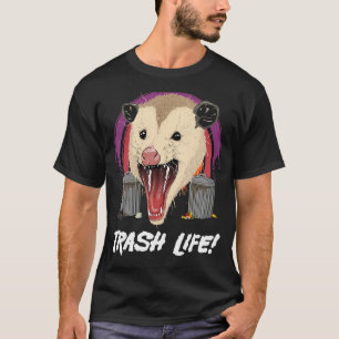 Opossum Trash Life Possum Trash Cat Marsupial T-Shirt