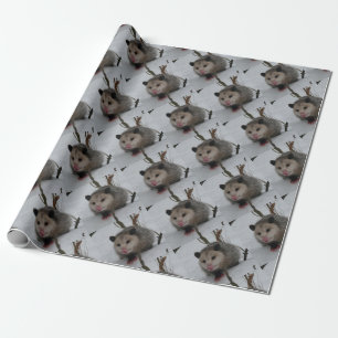 Opossum Wrapping Paper