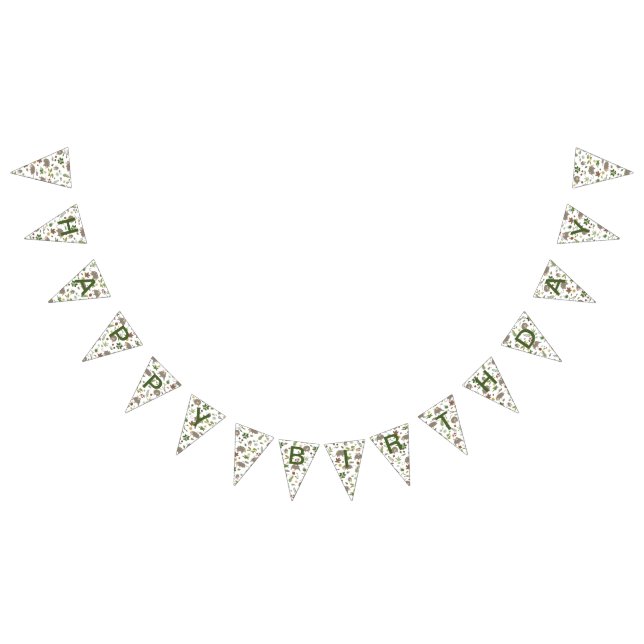 Opossums in a Berry Field in White Bunting (All)