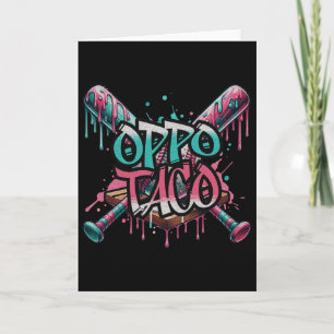 Oppo Taco Funny Bysebyll Ice Cream Dripping Card