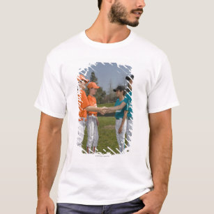 Opponents shaking hands T-Shirt